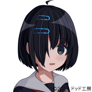 ドッド工房の現在の絵（『かよわき死神』のレイ）