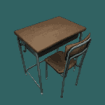 ドッド工房が制作した3DCG（ドット絵こんばーたで変換後の画像）