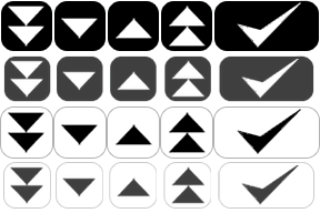 ツクールMVボタンセット集 サンプル